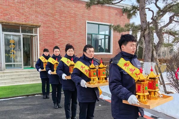 沈陽墓地山水文化園，龍生墓園全力做好沈陽墓園春節期間的各項祭祀服務工作！