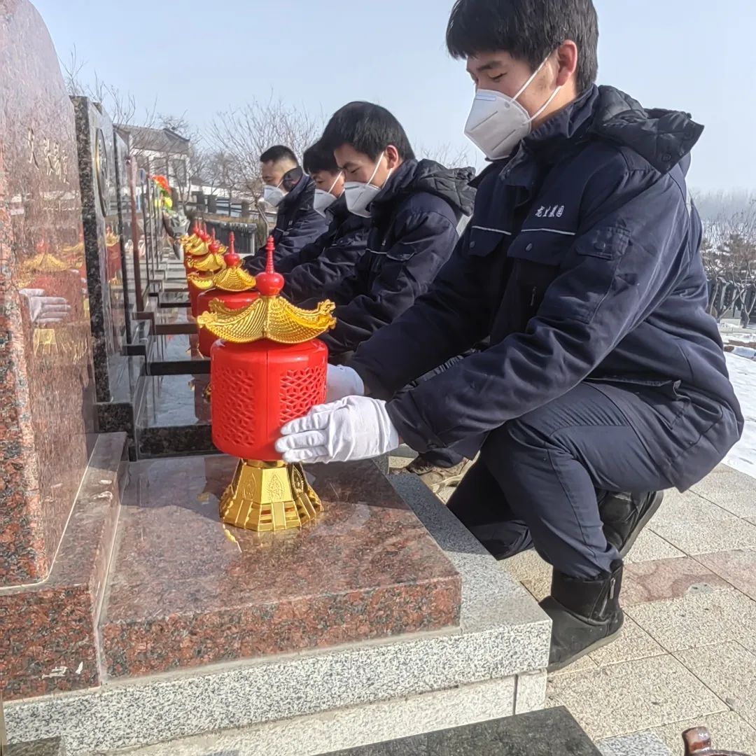 元旦喜迎新，龍生憶去歲，展今朝，未來可期，沈陽墓園365天為愛守護！